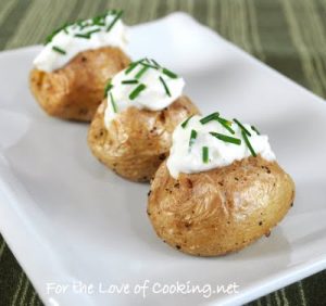 Mini Baked Potatoes