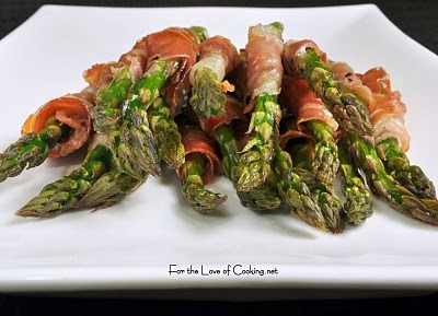 Roasted Asparagus with Proscuitto