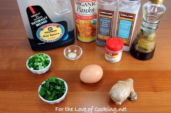 Asian Turkey Meatballs with a Lime Sesame Dipping Sauce