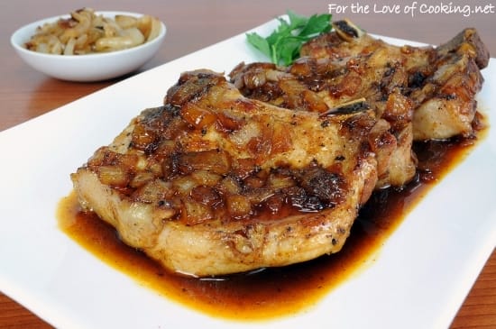 Pork Chops with a Maple Sauce