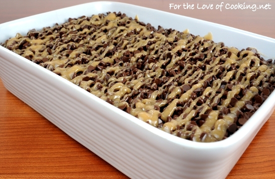 Oatmeal Whole Wheat Peanut Butter Bars with Chocolate Chips