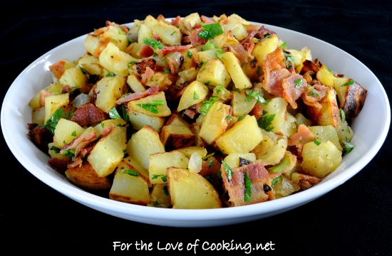 German Roasted Potato Salad