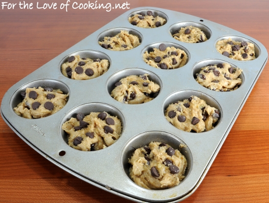 Banana Peanut Butter Chocolate Chip Muffins
