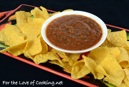 Spicy Fire Roasted Salsa