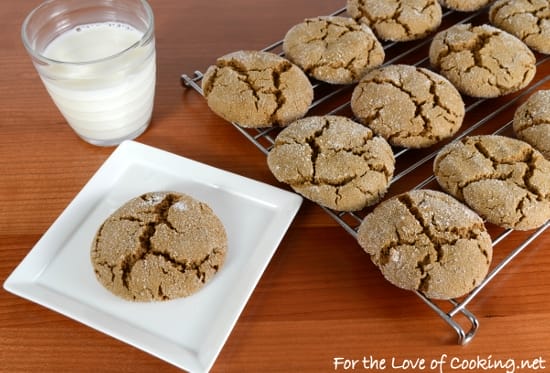 Ginger-Molasses Cookies