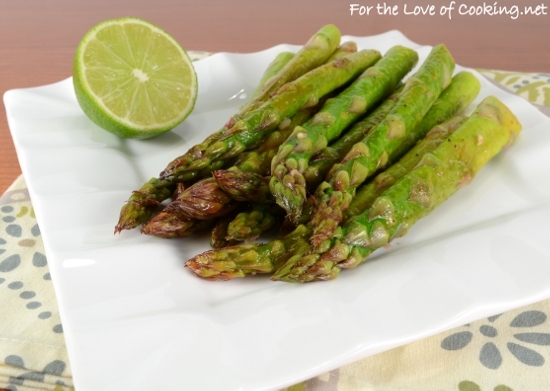 Asparagus with Garlic and Lime