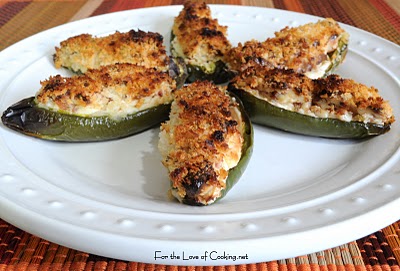 Cream Cheese and Bacon Stuffed Jalapeño Poppers 