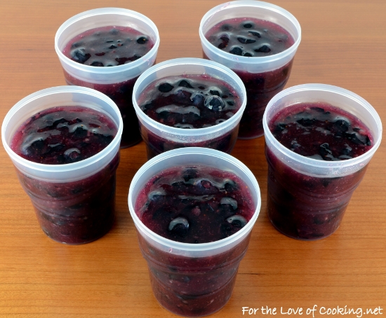 Blueberry Freezer Jam