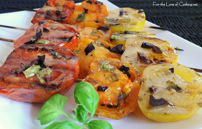 Grilled Tomatoes Tapenade
