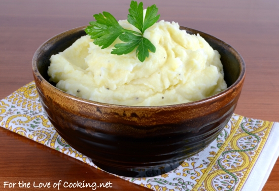 White Cheddar Mashed Potatoes