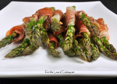 Roasted Asparagus with Prosciutto