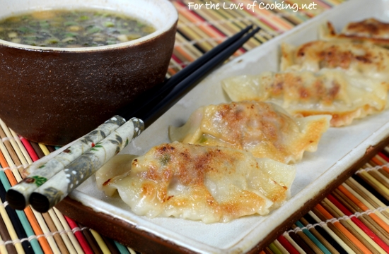 Pork and Shiitake Pot Stickers