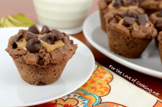 Peanut Butter Cup Brownie Bites