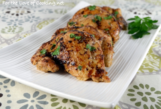 Baked Ranch Chicken Thighs