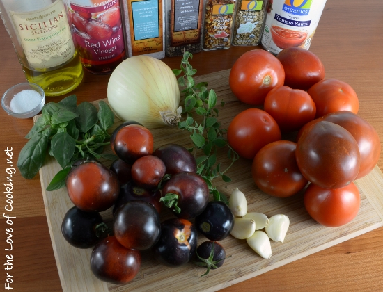 Roasted Heirloom Tomato and Herb Marinara