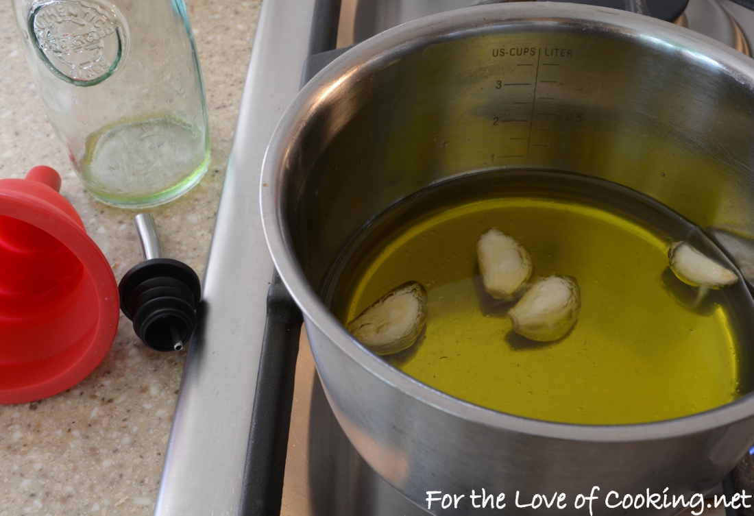 Garlic-Infused Olive Oil  For the Love of Cooking