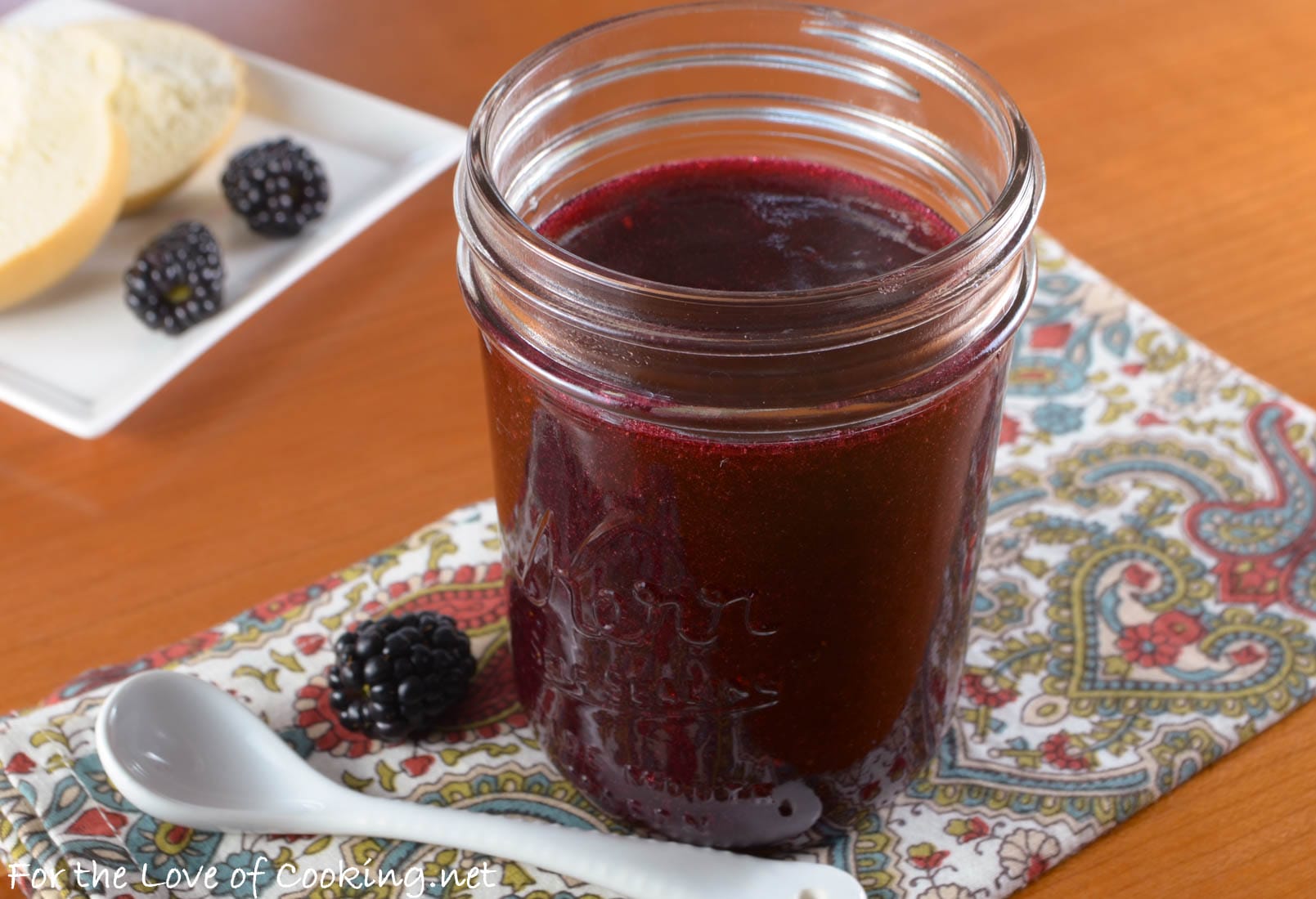 seedless blackberry freezer jam