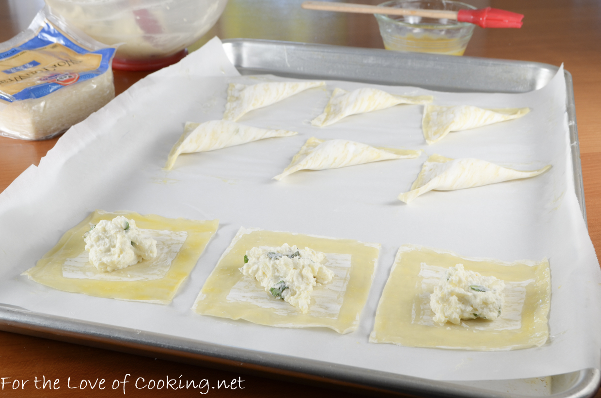 Basil-Ricotta Ravioli with Spinach and Blistered Tomatoes
