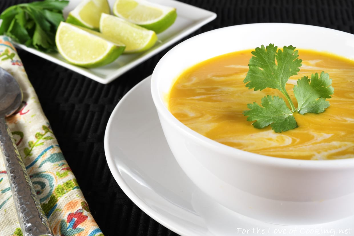 Thai Curry Butternut Squash Soup